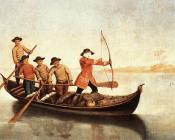 彼得罗 隆吉 : Duck Hunters on the Lagoon